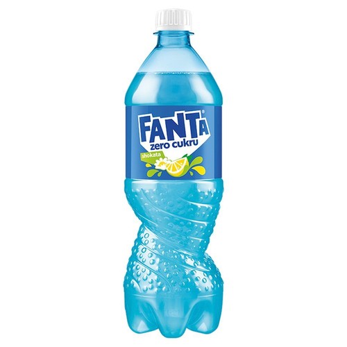 Napój gazowany Zero Cukru o smaku cytrynowym i kwiatu czarnego Fanta 500 ml