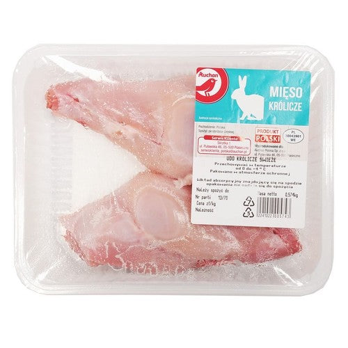 Udo królicze świeże Auchan na wagę ok. 550 g
