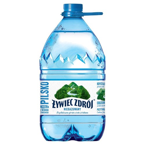 Woda źródlana niegazowana baniak Żywiec Zdrój 5 l