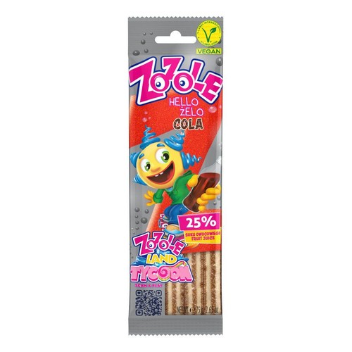 Żelki o smaku coli  Zozole 75 g