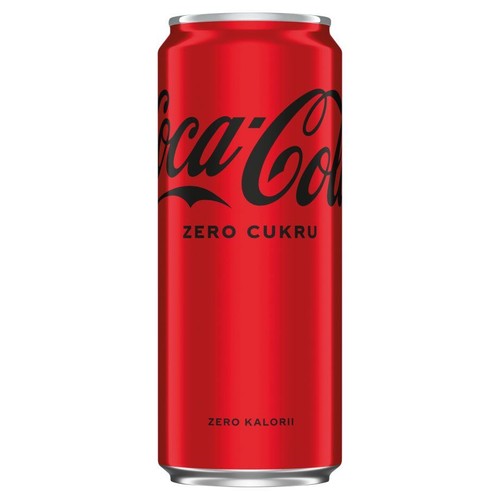 Napój gazowany o smaku cola Zero Coca-Cola 330 ml