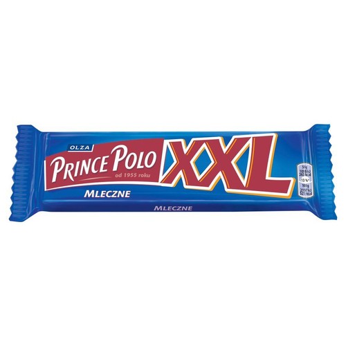 Wafelek z kremem kakaowym oblany czekoladą mleczną Prince Polo 50 g