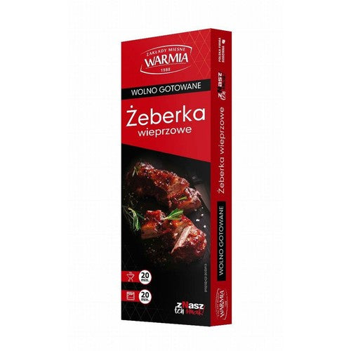 Żeberka wieprzowe wolno gotowane Warmia na wagę ok. 1 kg