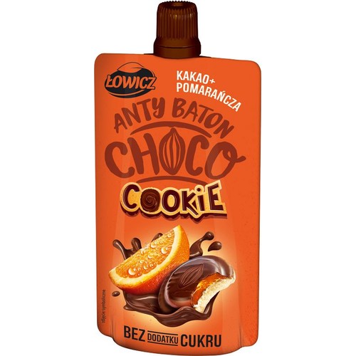 Anty Baton Coookie kakao + pomarańcza Łowicz 100 g