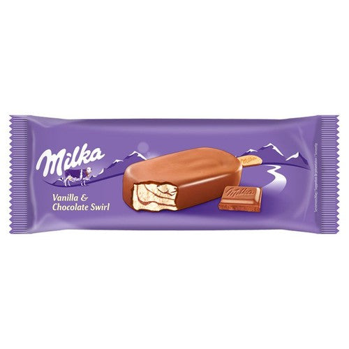 Lody Vanilla & Chocolate Swirl Milka 100 ml