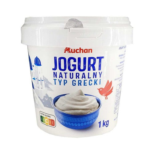 Jogurt naturalny typu greckiego                  Auchan 1 kg