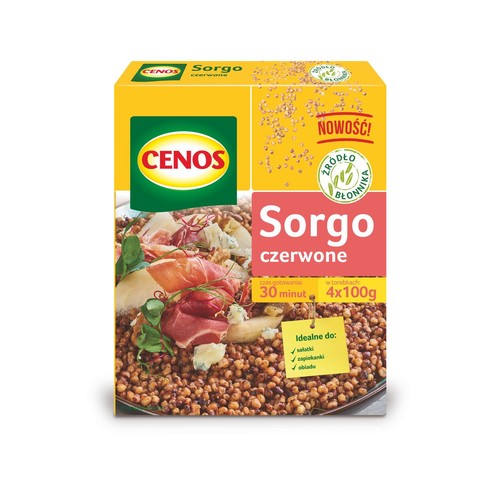 Sorgo czerwone Cenos 4 x 100 g