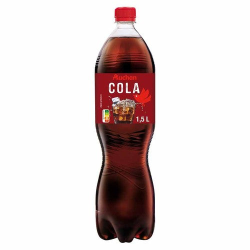 Napój gazowany o smaku cola Auchan 1,5 l