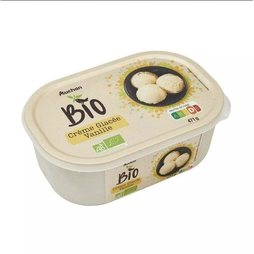 BIO Lody waniliowe Auchan 471 g