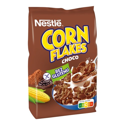 Chrupiące płatki kukurydziane o smaku czekoladowym  Nestlé 450 g