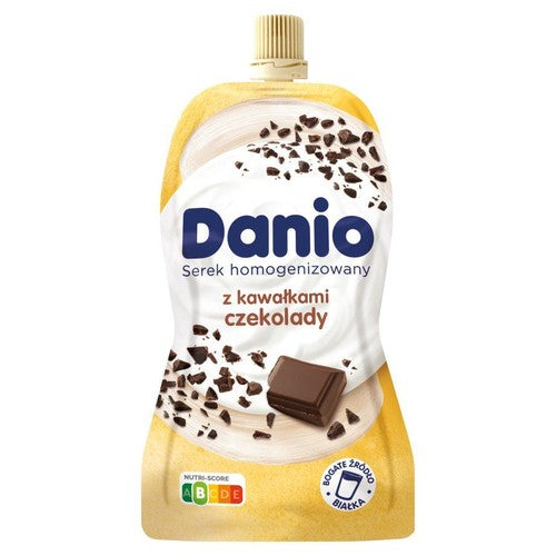 Danio serek homogenizowany z kawałkami czekolady Danone 120 g