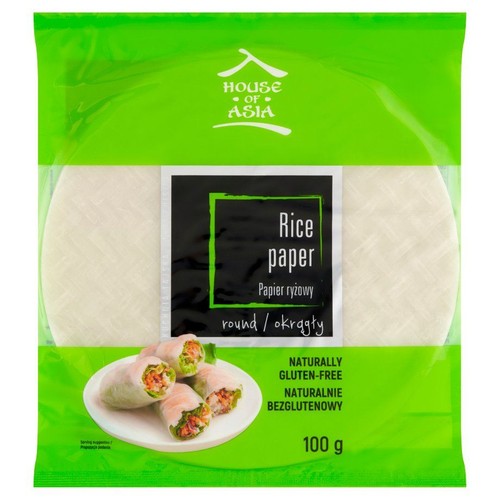 Papier ryżowy okrągły House of Asia 100 g