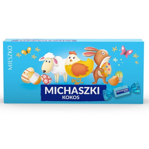 Michaszki o smaku kokosowym Mieszko 220 g