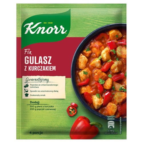 Fix Gulasz z kurczakiem Knorr 52 g