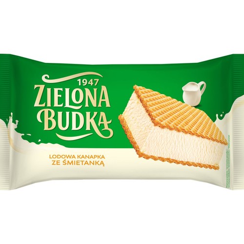 Lodowa kanapka ze śmietanką Zielona Budka 160 ml