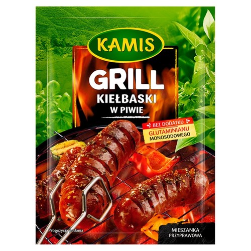 Przyprawa Grill Kiełbaski w piwie Kamis 20 g