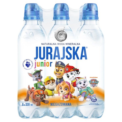 Woda mineralna niegazowana Jurajska 6 x 330 ml
