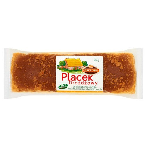 Placek drożdżowy 400g Oskroba 400 g