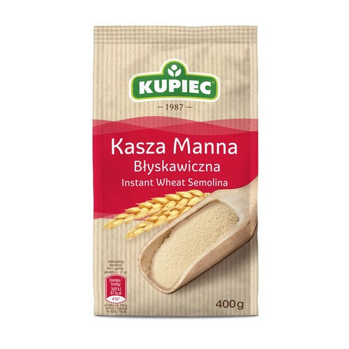Kasza manna błyskawiczna Kupiec 400 g
