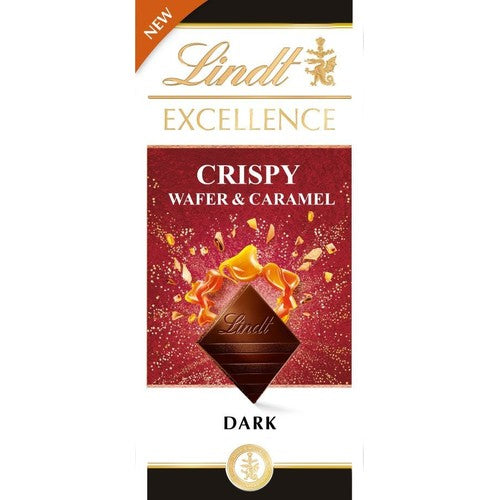Czekolada Excellence z karmelowym wafelkiem Lindt 100 g