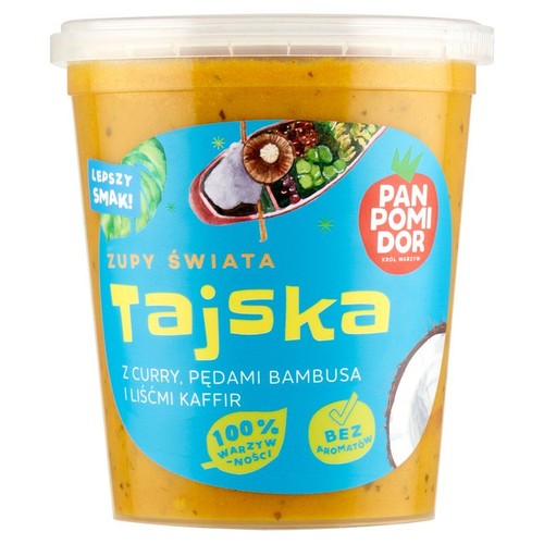 Zupa tajska z curry i kolendrą Pan Pomidor 400 g