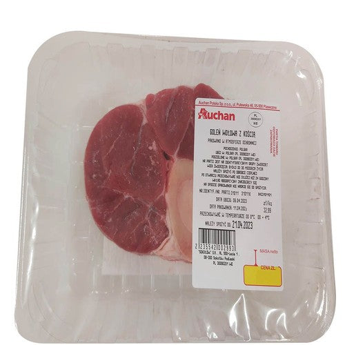 Goleń wołowa z kością Auchan na wagę ok. 500 g