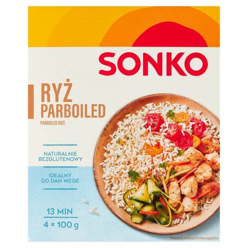Ryż parboiled Sonko 4 x 100 g