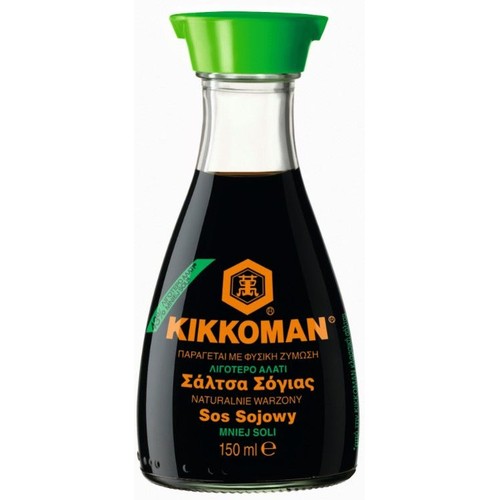 Sos sojowy z małą zawartością soli Kikkoman 150 ml