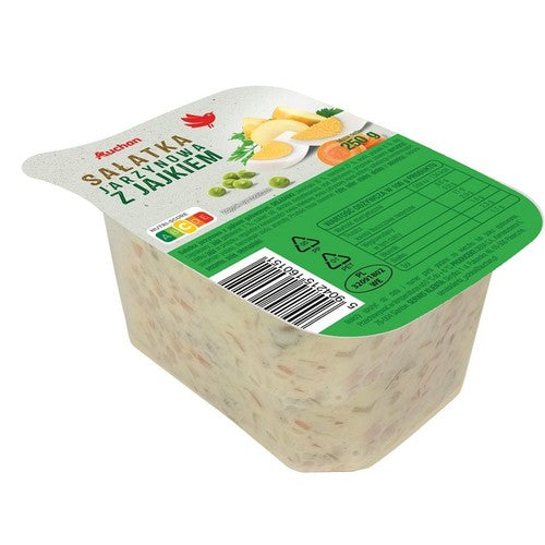 Sałatka jarzynowa z jajkiem Auchan 250 g