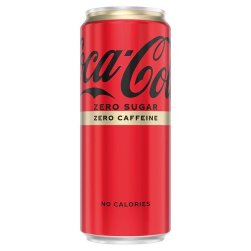Napój gazowany o smaku cola zero kofeiny Coca-Cola 330 ml