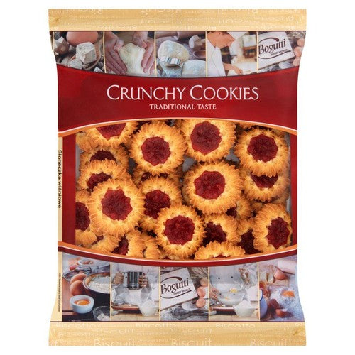 Ciastka kruche z nadzieniem wiśniowym. Bogutti 1 kg