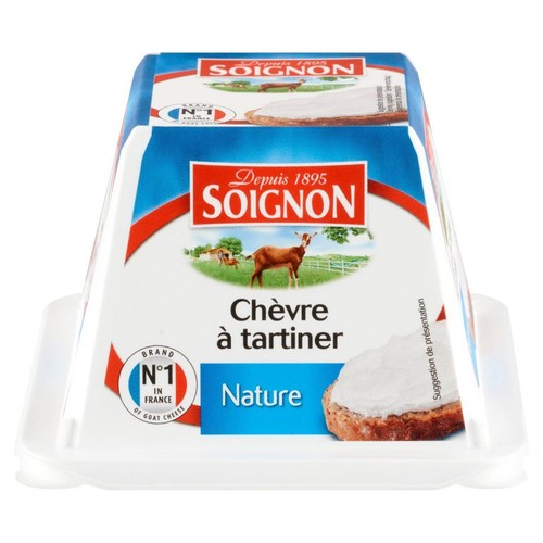 Serek do smarowania naturalny Soignon 140 g