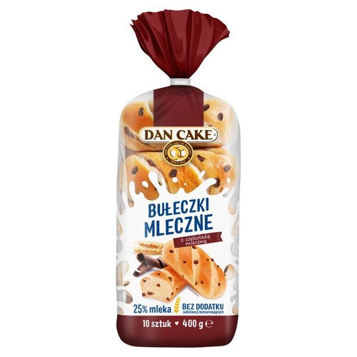 Bułeczki mleczne z czekoladą Dan Cake 400 g