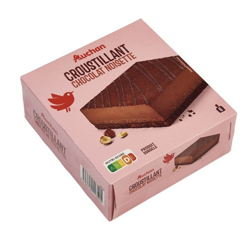 Ciasto czekoladowe z orzechami mrożone Auchan 420g
