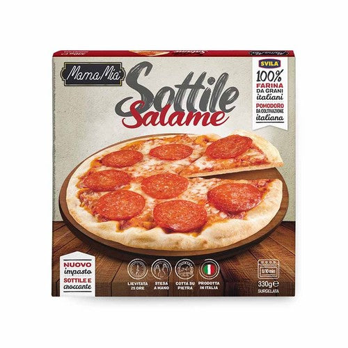 MamaMia Pizza z pikantnym salami SVILA 330 g