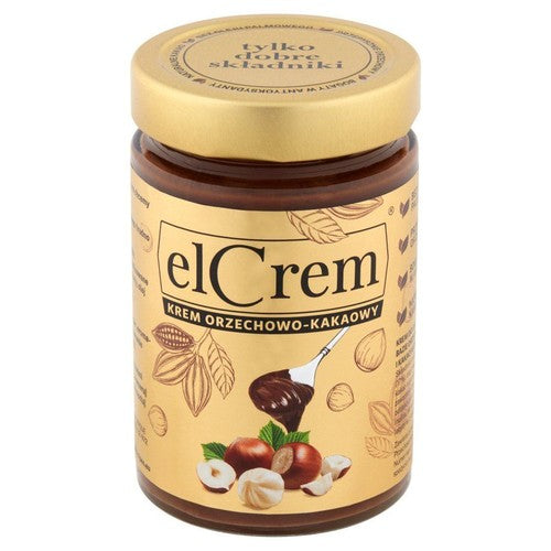 Krem orzechowo - kakaowy elCrem 350 g